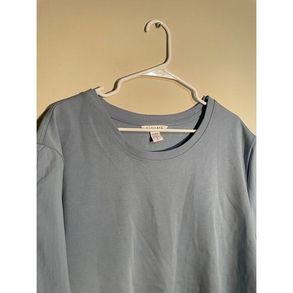 Athleta Harlow Hybrid Tee in Heron Blue - Picture 4 of 11